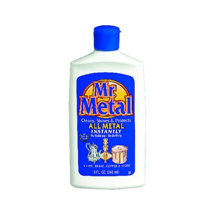 Mild Scent Metal Cleaner 8 Oz Liquid